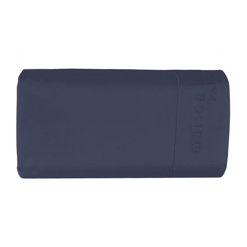 Uni - Drap Plat - Satin De Coton - Bleu 06