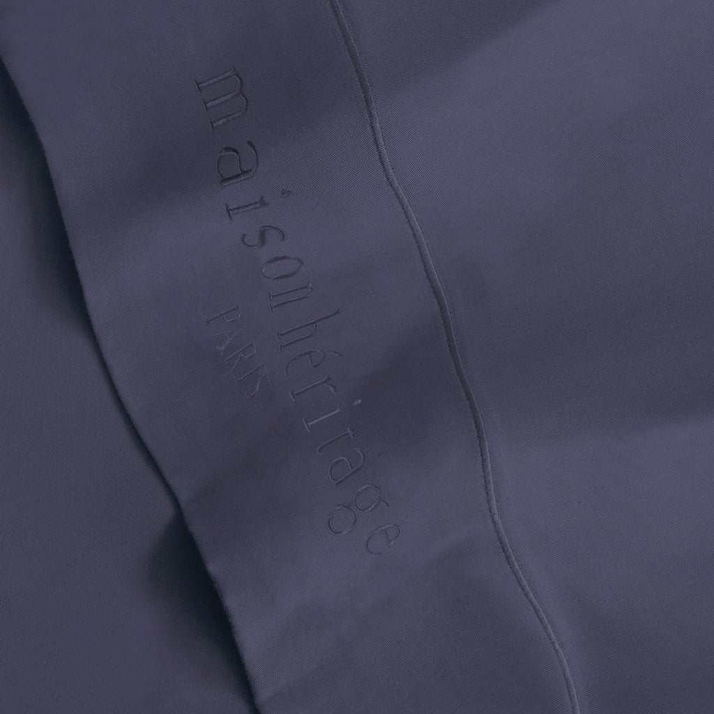 Uni - Drap Plat - Satin De Coton - Bleu 06