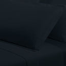 Uni - Taie D'Oreiller - Satin De Coton - Blue 11