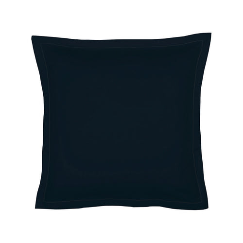 Uni - Taie D'Oreiller - Satin De Coton - Blue 11