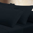 Uni - Taie D'Oreiller - Satin De Coton - Blue 11