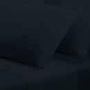 Uni - Taie D'Oreiller - Satin De Coton - Blue 11