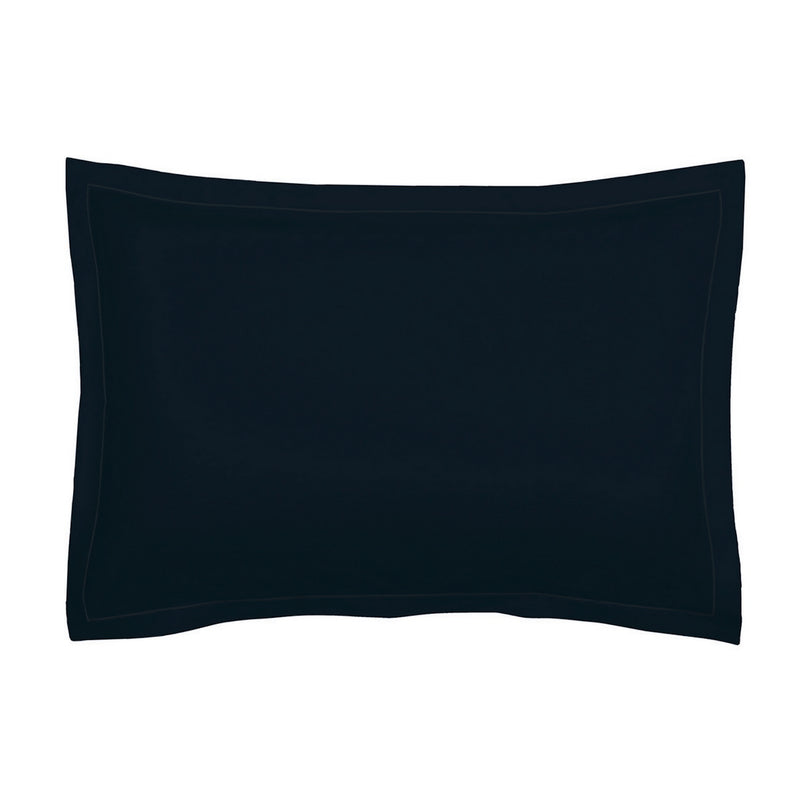 Uni - Taie D'Oreiller - Satin De Coton - Blue 11