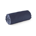 Uni - Drap-Housse - Satin De Coton - Blue 11