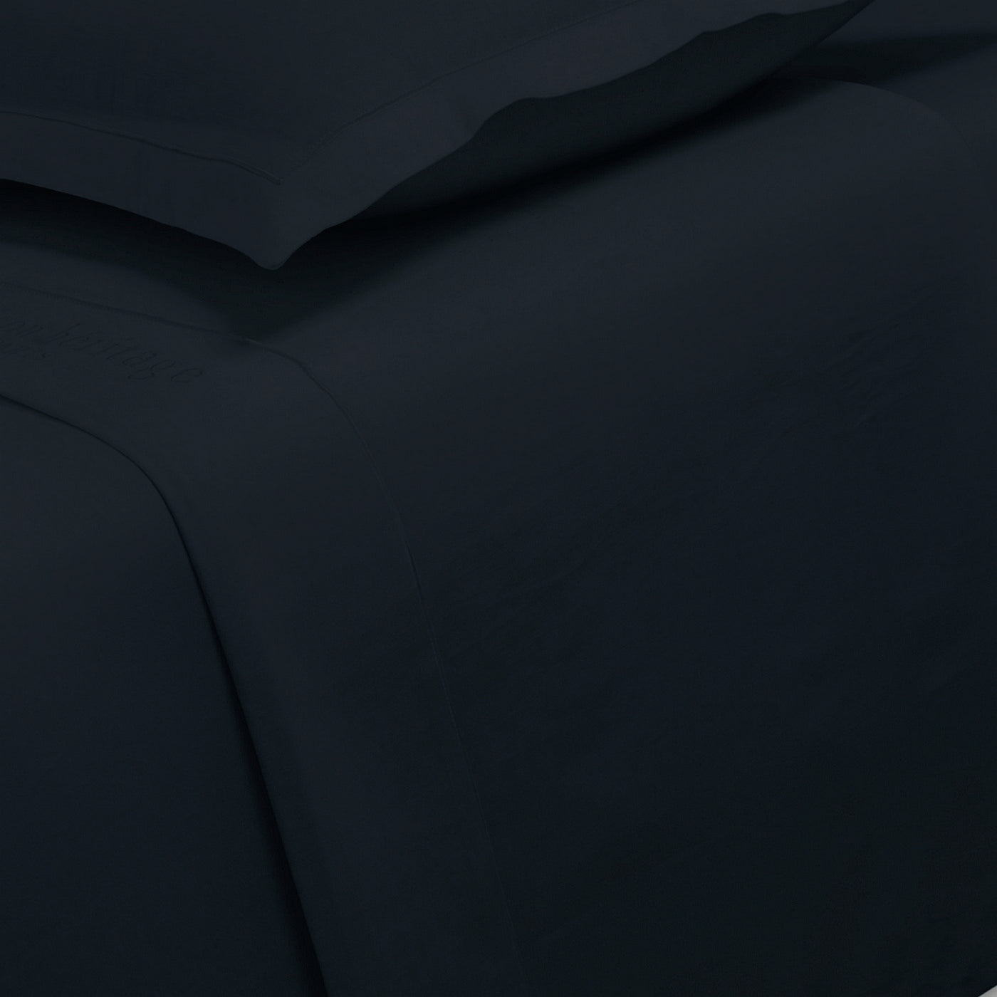 Uni - Drap Plat - Satin De Coton - Blue 11