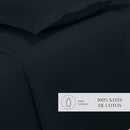 Uni - Drap Plat - Satin De Coton - Blue 11