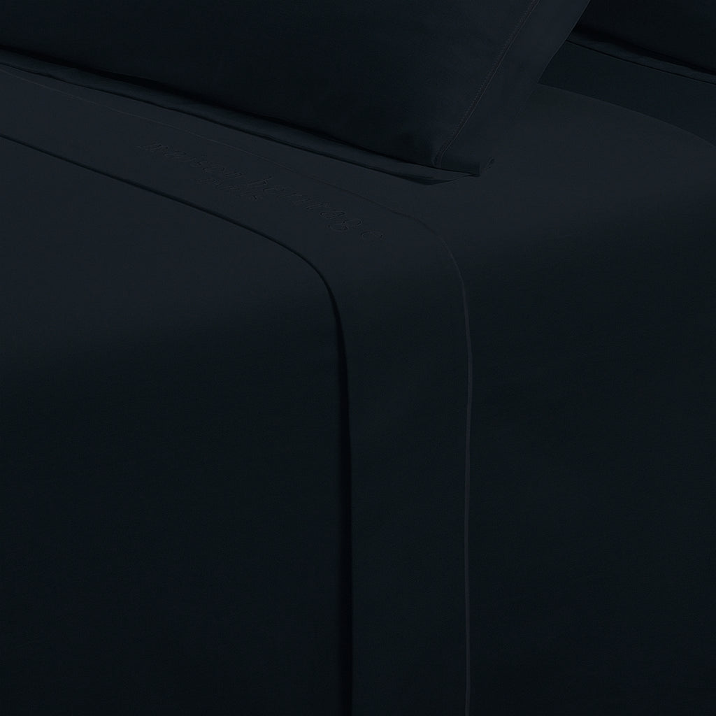 Uni - Drap Plat - Satin De Coton - Blue 11