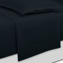 Uni - Ensemble De Draps - Satin De Coton - Blue 11