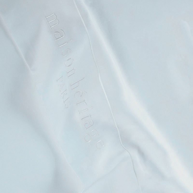 Uni - Drap Plat - Satin De Coton - Vert 01