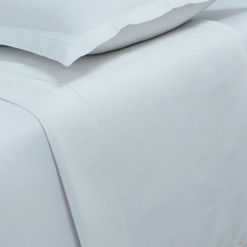 Uni - Drap Plat - Satin De Coton - Vert 01