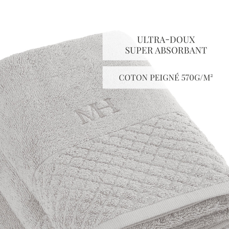 Eden - Set De 2 Serviettes + 2 Draps De Bain - Sable
