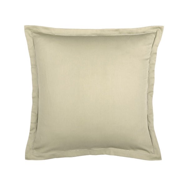 Uni - Taie D'Oreiller - Satin De Coton - Vert 07