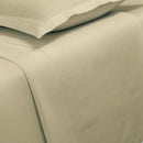 Uni - Drap Plat - Satin De Coton - Vert 07