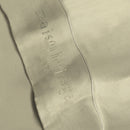 Uni - Ensemble De Draps - Satin De Coton - Vert 07