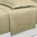 Uni - Ensemble De Draps - Satin De Coton - Vert 07