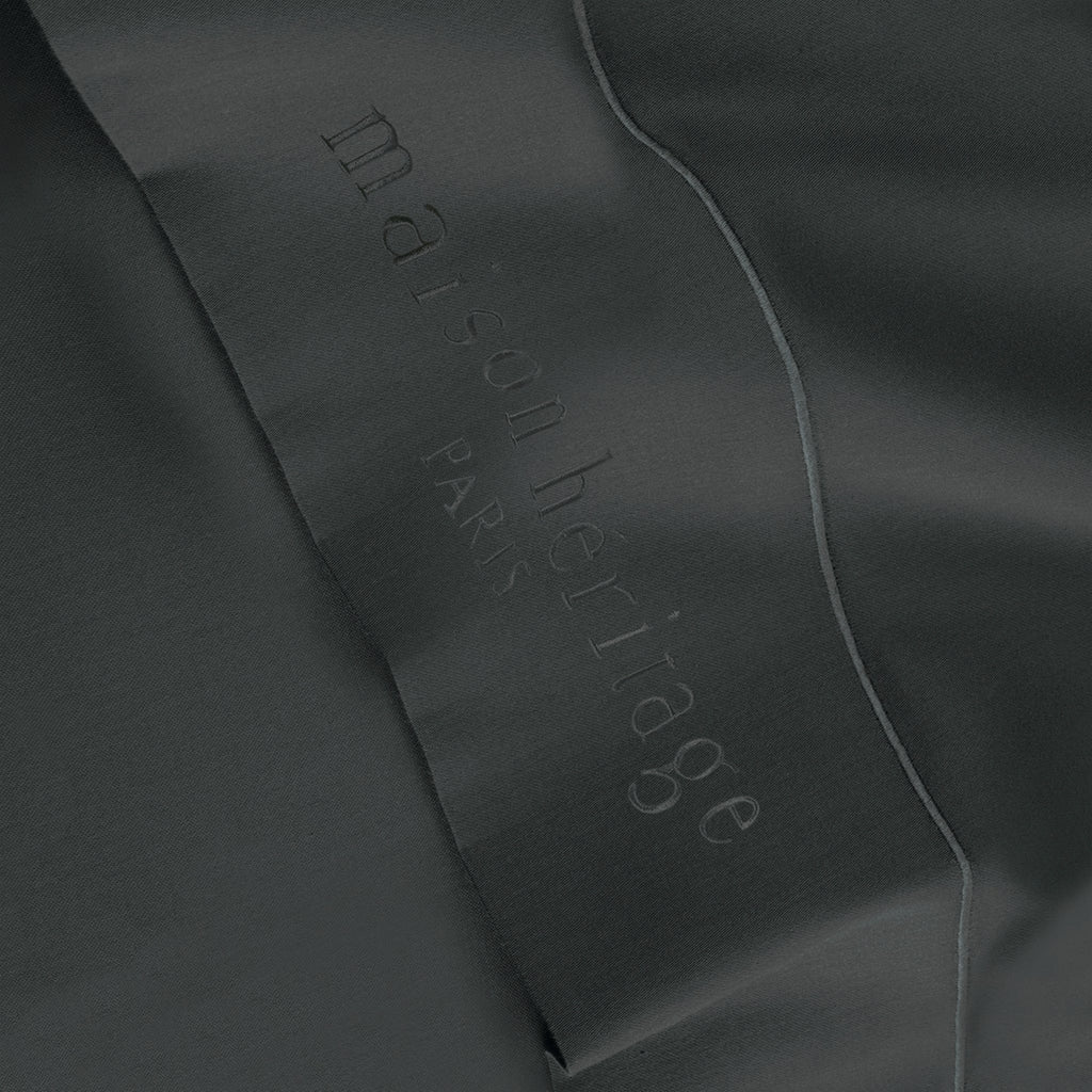 Uni - Drap Plat - Satin De Coton - Gris 02