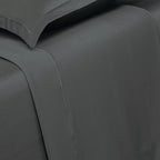 Uni - Drap Plat - Satin De Coton - Gris 02