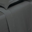 Uni - Drap Plat - Satin De Coton - Gris 02