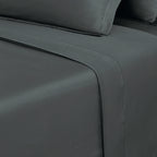Uni - Drap Plat - Satin De Coton - Gris 02