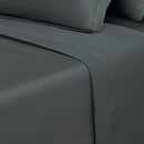 Uni - Drap Plat - Satin De Coton - Gris 02