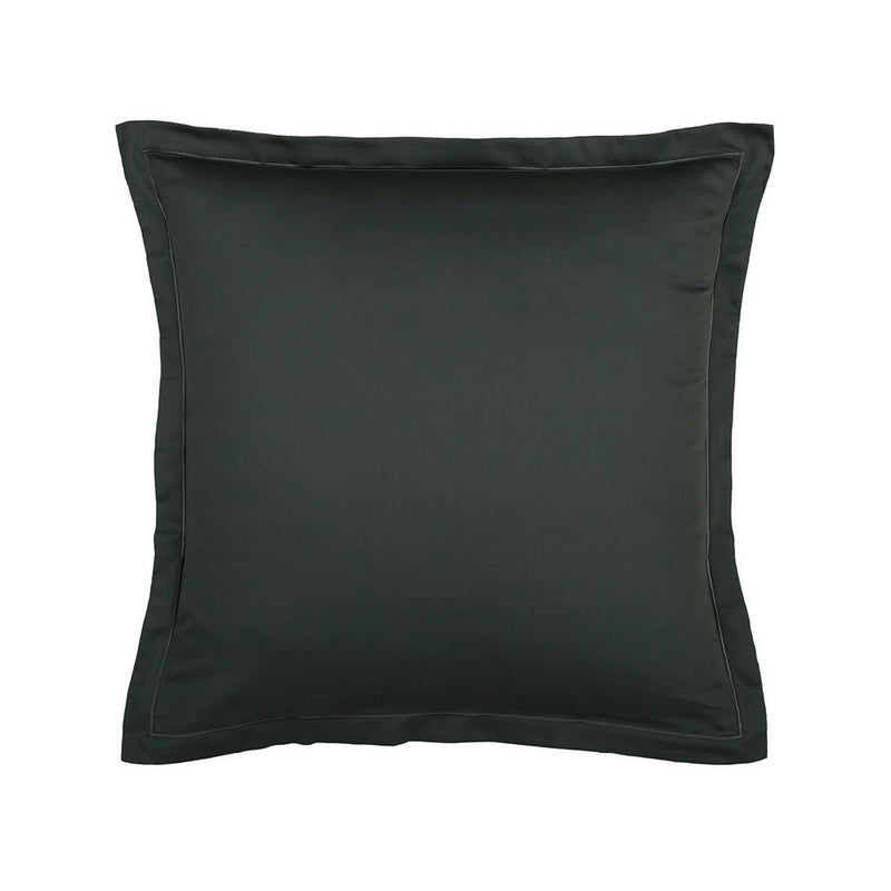 Uni - Taie D'Oreiller - Satin De Coton - Gris 03