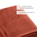 Eden - Set De 2 Serviettes + 2 Draps De Bain - Terracotta