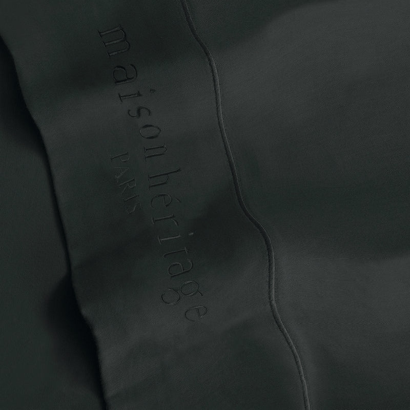 Uni - Drap Plat - Satin De Coton - Gris 03