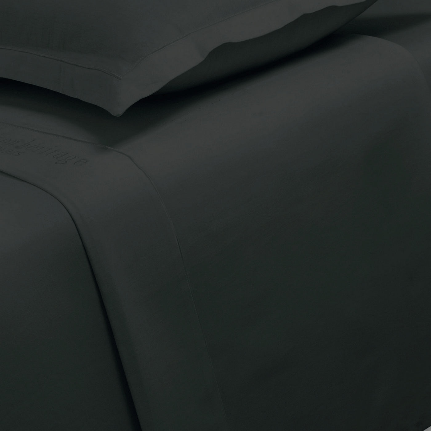 Uni - Drap Plat - Satin De Coton - Gris 03
