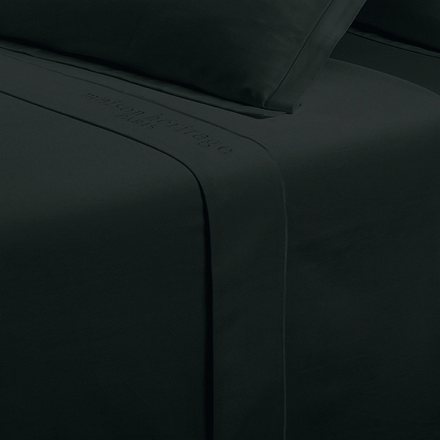 Uni - Drap Plat - Satin De Coton - Gris 03