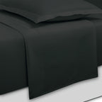 Uni - Ensemble De Draps - Satin De Coton - Gris 03