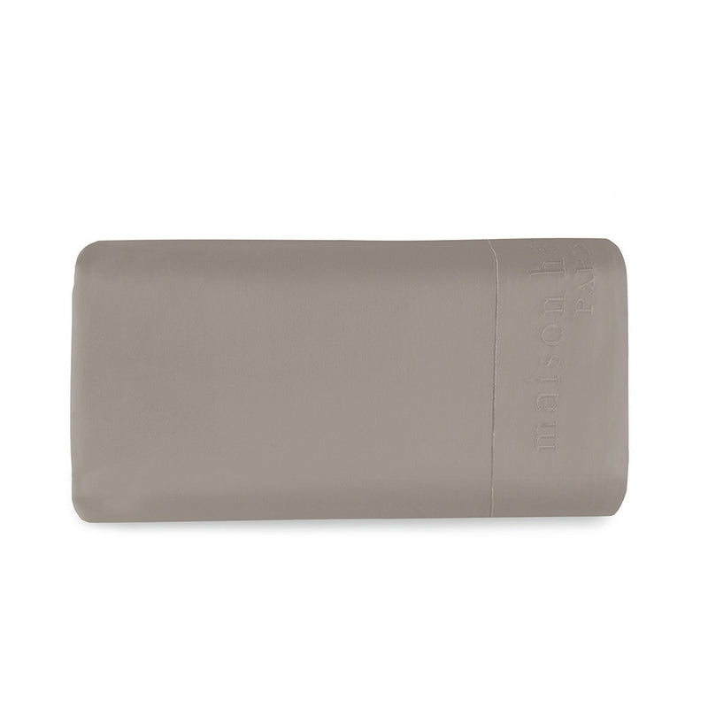 Uni - Drap Plat - Satin De Coton - Taupe 01