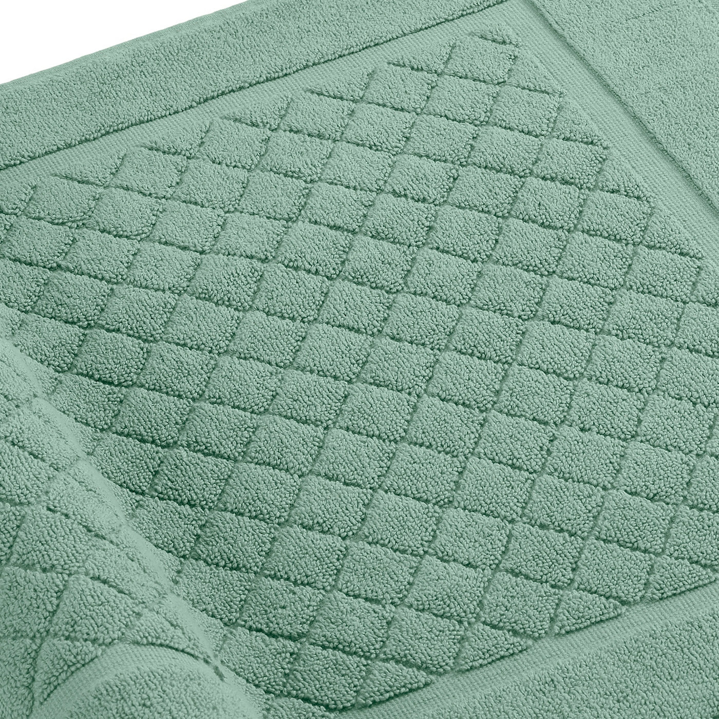 Tapis - Tapis De Bain - Vert Bouteille