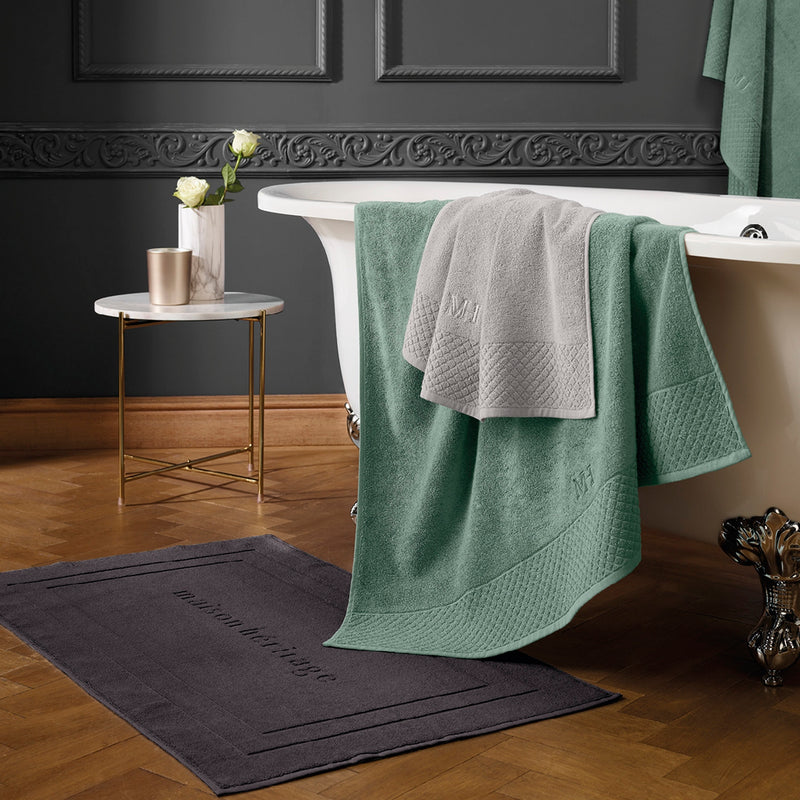 Tapis - Tapis De Bain - Vert Bouteille