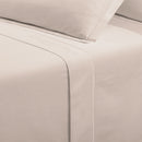 Uni - Drap Plat - Satin De Coton - Taupe 05