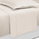 Uni - Ensemble De Draps - Satin De Coton - Taupe 05