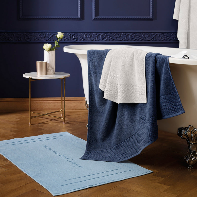 Tapis - Tapis De Bain - Bleu Marine