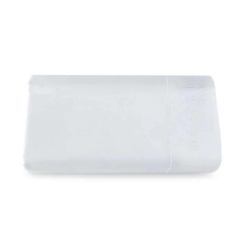 Uni - Drap Plat - Satin De Coton - Blanc 01