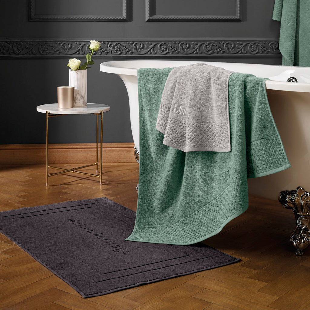Tapis - Tapis De Bain - Gris Foncé