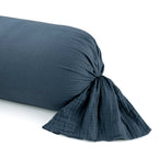 Uni - Taie De Traversin Gaze De Coton - Blue 14