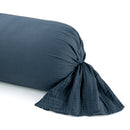 Uni - Taie De Traversin Gaze De Coton - Blue 14
