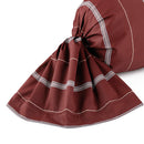 Lioré - Taie De Traversin - Satin De Coton - Bordeaux
