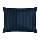 Jardin Orné - Taie D'Oreiller - Satin De Coton - Blue 11