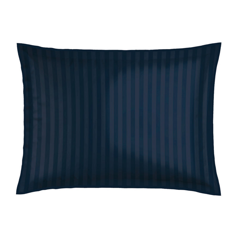 Jardin Orné - Taie D'Oreiller - Satin De Coton - Blue 11