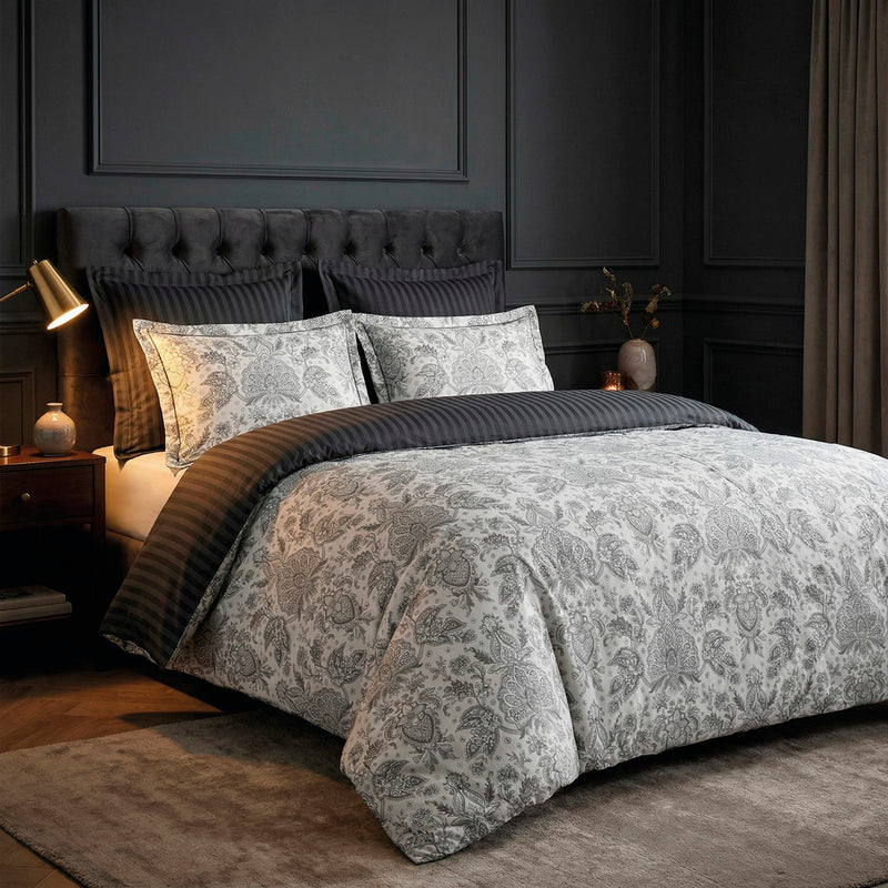 Fleur De Prestige - Taie D'Oreiller - Satin De Coton - Beige