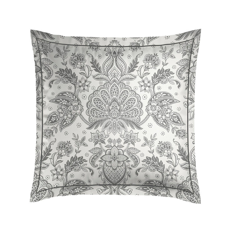 Fleur De Prestige - Taie D'Oreiller - Satin De Coton - Beige