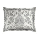 Fleur De Prestige - Taie D'Oreiller - Satin De Coton - Noir