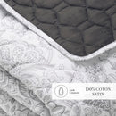 Fleur De Prestige - Couvre-Lit - Satin De Coton - Beige