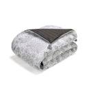 Fleur De Prestige - Édredon Avec Glands - Satin De Coton - Beige