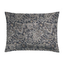 Indienne - Taie D'Oreiller - Satin De Coton - Gris / Taupe