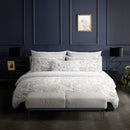 Indienne - Housse De Couette + Taie D'Oreiller - Satin De Coton - Taupe